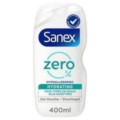 Sanex Zero Hypoallergenic Hydrating Гель для душу зволожуючий 400 мл 03027
