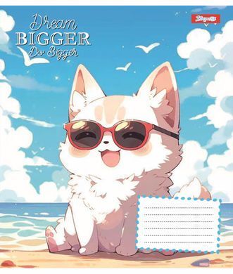 Тетрадь школьная 1B Dream bigger А5 24 листов линия