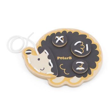 Деревянная шнуровка Viga Toys PolarB Зверята (44044)