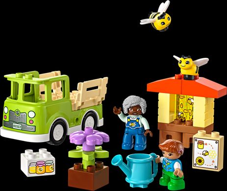 Конструктор LEGO DUPLO Town Догляд за бджолами та вуличками 22 деталі (10419)