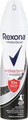 Дезодорант спрей Rexona Antibacterial Invisible 01159