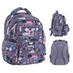 Рюкзак школьный мягкий Education "Anime Girl", Kite (K25-773M-5) + пенал в подарок