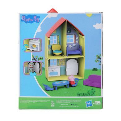 Игровой набор Peppa - ДОМИК ПЕППЫ (домик с мебелью, фигурка Пеппы) F2167