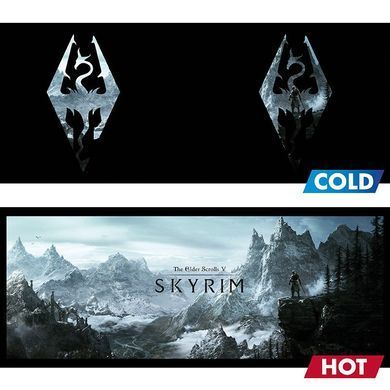 Чашка хамелеон SKYRIM Dragon Symbol (Скайрим) 320