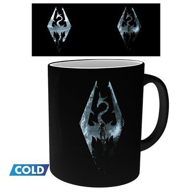 Чашка хамелеон SKYRIM Dragon Symbol (Скайрим) 320