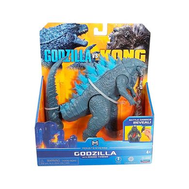 Фигурка GODZILLA VS. KONG – ГОДЗИЛЛА С РАДИОВЫШКОЙ, 15 сm (35301)