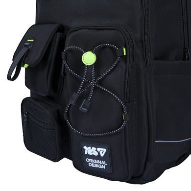 Рюкзак школьный Yes Just Black TS-43L