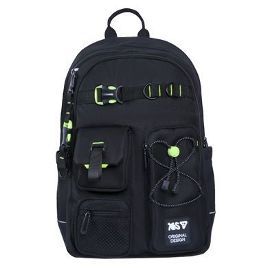 Рюкзак школьный Yes Just Black TS-43L