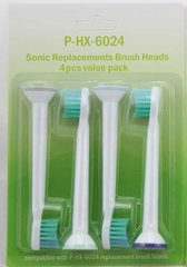Сменные насадки Philips P-HX-6024 HX6024 для детских электрических зубных щеток Philips 01268