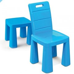 Детский стульчик-табурет Фламинго синий, ТМ DOLONI (04690/1)
