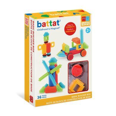 Конструктор серии Bristle Blocks - Строитель, 36 деталей (BT3099Z)