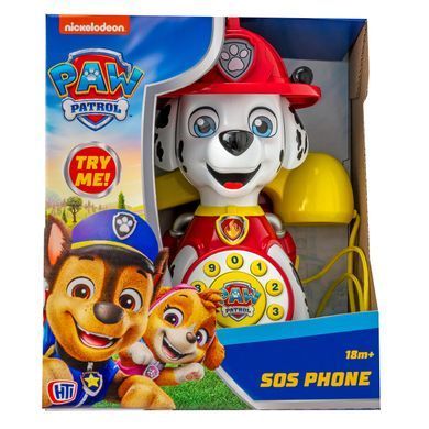 Игрушка-каталка на веревочке Paw Patrol - Маршалл: Экстренный Вызов (1500104)