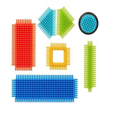 Конструктор серии Bristle Blocks - Строитель, 36 деталей (BT3099Z)