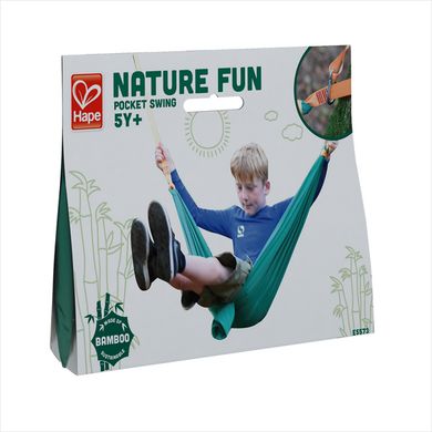 Детский гамак Hape Nature Fun 130 см зеленый (E5573)