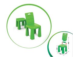 Детский стульчик-табурет Фламинго зеленый, ТМ DOLONI (04690/2)