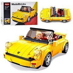 Конструктор Model Bricks "Машина жовта" Sluban, 290 деталей (M38-B1097)