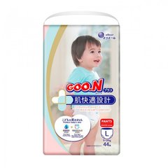 Трусики-підгузки Goo.N Plus для дітей (L, 9-14 кг, 44 шт) 21000632