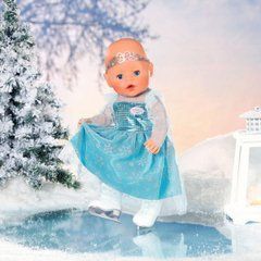 Набір одягу для ляльки BABY BORN - ПРИНЦЕСА НА ЛЬОДУ (плаття, ковзани, діадема) 832257