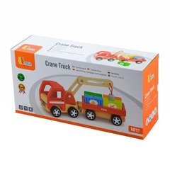 Деревянная игрушечная машинка Viga Toys Автокран (50690)