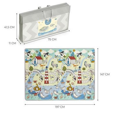 Развивающий коврик Kinderkraft Matty 2 двусторонний (KPMATT200000000)