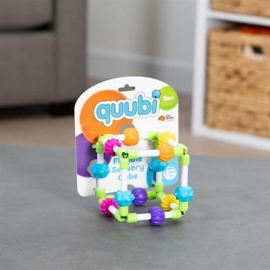 Прорезыватель тактильный Кубби Fat Brain Toys Quubi (F296ML)