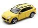 Автомодель - PORSCHE CAYENNE TURBO (ассорти белый, желтый, 1:24) 18-21056
