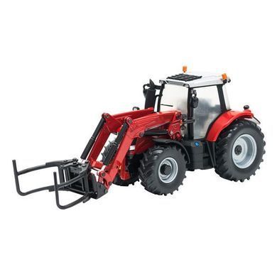 Модель Britains Трактор Massey Ferguson з фронтальним навантаженням 1:32 (43082)