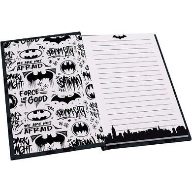 Подарунковий набір DC COMICS Batman (Склянка, пін та блокнот)