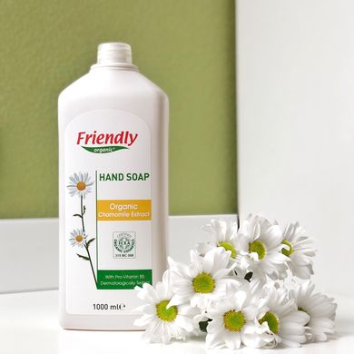 Органическое жидкое мыло для рук Friendly organic с экстрактом ромашки 1000 мл (ФР-00002021)