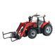 Модель Britains Трактор Massey Ferguson з фронтальним навантаженням 1:32 (43082)