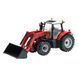 Модель Britains Трактор Massey Ferguson з фронтальним навантаженням 1:32 (43082)