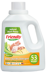 Органічний рідкий пральний порошок-концентрат Friendly Organic магнолія 1,57 літрів (53 прання)