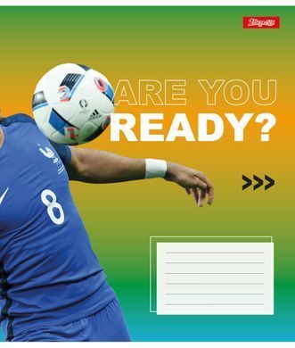 Тетрадь для записей 1В Are you ready А5 48 листов линия
