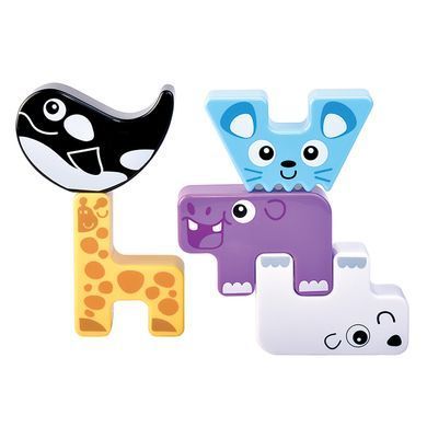 Обучающий игровой набор Kiddi Smart &ndash; Зверушки-пазлики (4562-KS)