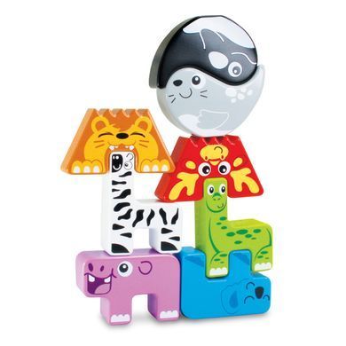 Обучающий игровой набор Kiddi Smart &ndash; Зверушки-пазлики (4562-KS)