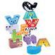 Обучающий игровой набор Kiddi Smart &ndash; Зверушки-пазлики (4562-KS)