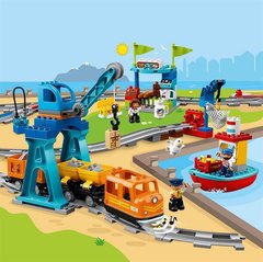 Конструктор LEGO DUPLO Trains Грузовой поезд 105 деталей (10875)