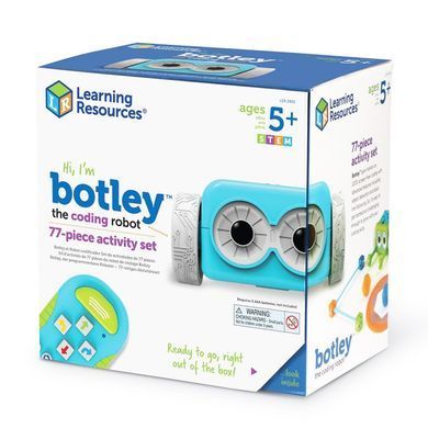 Ігровий STEM-набір LEARNING RESOURCES - РОБОТ BOTLEY (програмована іграшка, пульт, аксес). LER2935