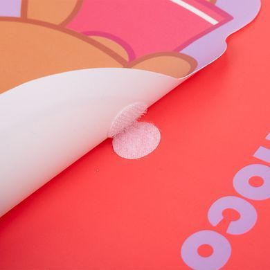 Папка-органайзер YES А4 с клапаном на липучке Line Friends. Choco