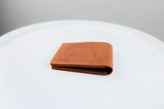 Чоловічий гаманець-біфолд Skill із натуральної-шкіри Crazy Horse (світло-коричневий)