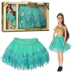 Кукла "Emily" с юбкой 25 см для девочки, 29 см (QJ069C)
