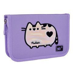 Пенал твердий одинарний з двома клапанами Yes Pusheen Shiny HP-04
