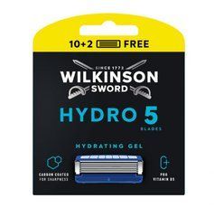 Картриджі для гоління Wilkinson Sword Hydro 5 Hydrating Gel (10+2 шт.) 02724