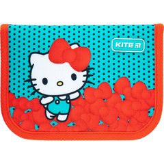 Пенал без наповнення Education "Hello Kitty" 1 відділення, 2 відвороту, Kite (HK21-622)