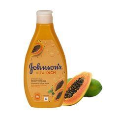 Johnson's Body Wash VITA-RICH Papaya Увлажняющий гель для тела с экстрактом папайи 250 мл 03036
