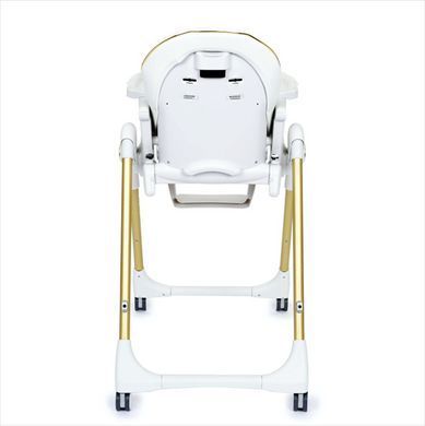 Стульчик для кормления Peg-Perego Prima Pappa Follow Me белый с золотистым (IH01000001BL00)