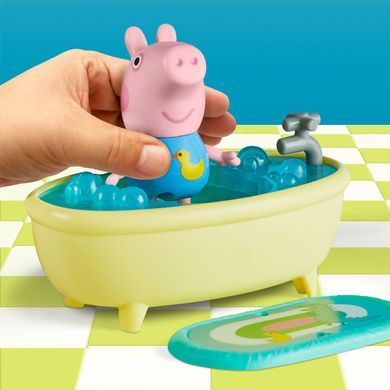 Игровой набор Peppa - ВАННАЯ КОМНАТА (мебель, фигурка Джорджа) F3768