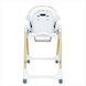Стульчик для кормления Peg-Perego Prima Pappa Follow Me белый с золотистым (IH01000001BL00)