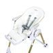 Стульчик для кормления Peg-Perego Prima Pappa Follow Me белый с золотистым (IH01000001BL00)