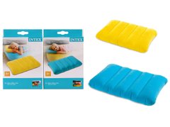 Надувна подушка прямокутна кольорова, Intex (68676)